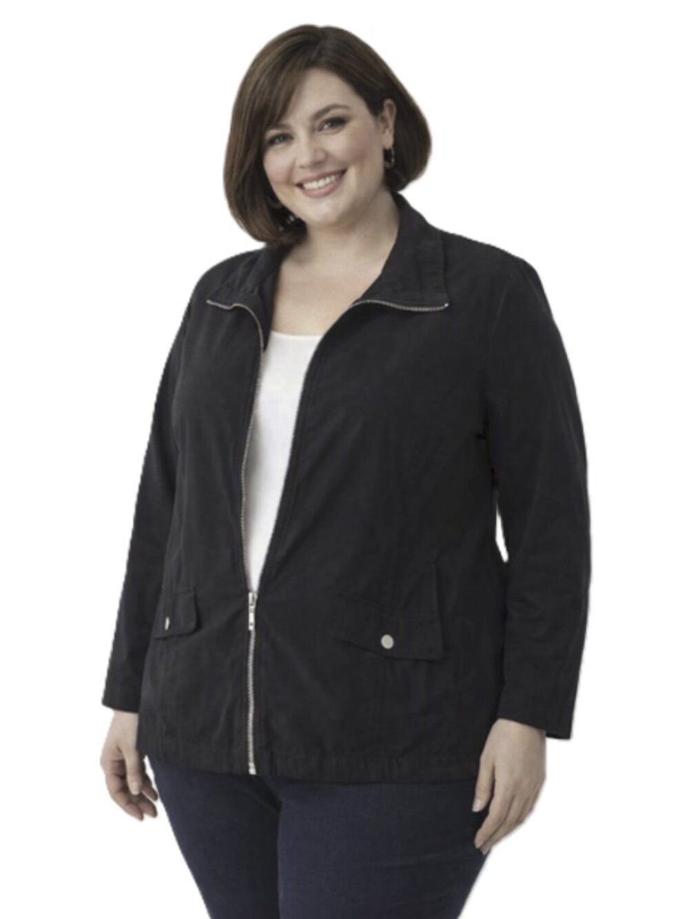 Chico's Zenergy Lightweight Full Zip Jacket | Chico's Size 2, US Size Large